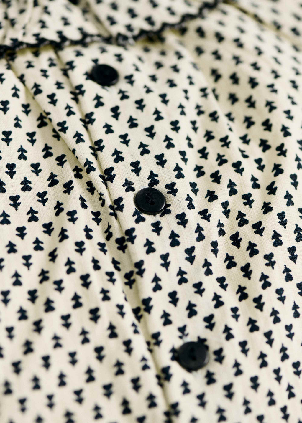 Blouse Héloïse - Fleurs Blockprint