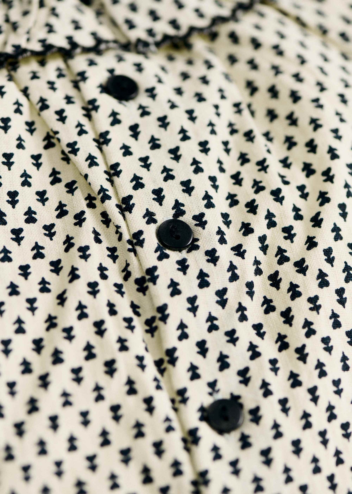 Blouse Héloïse - Fleurs Blockprint