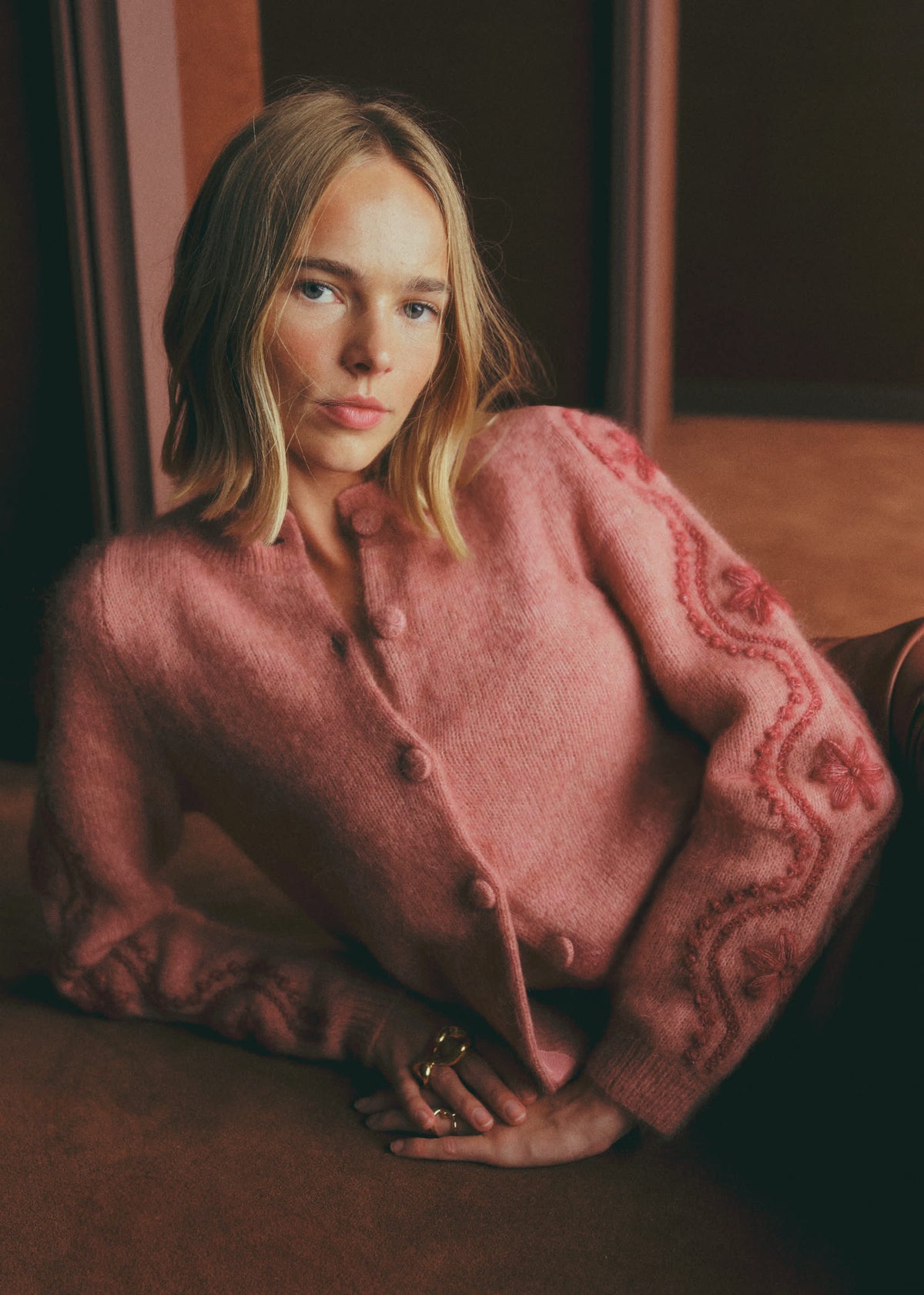 Gilet Gino - Bois De Rose