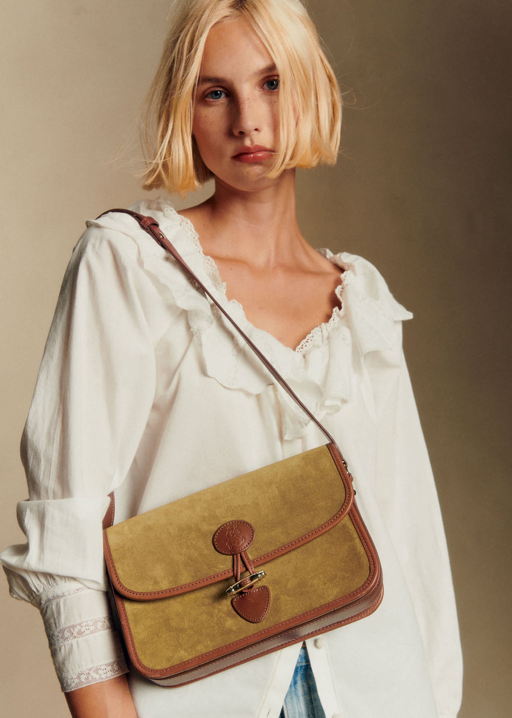 Sac Milo Vintage - Taupe