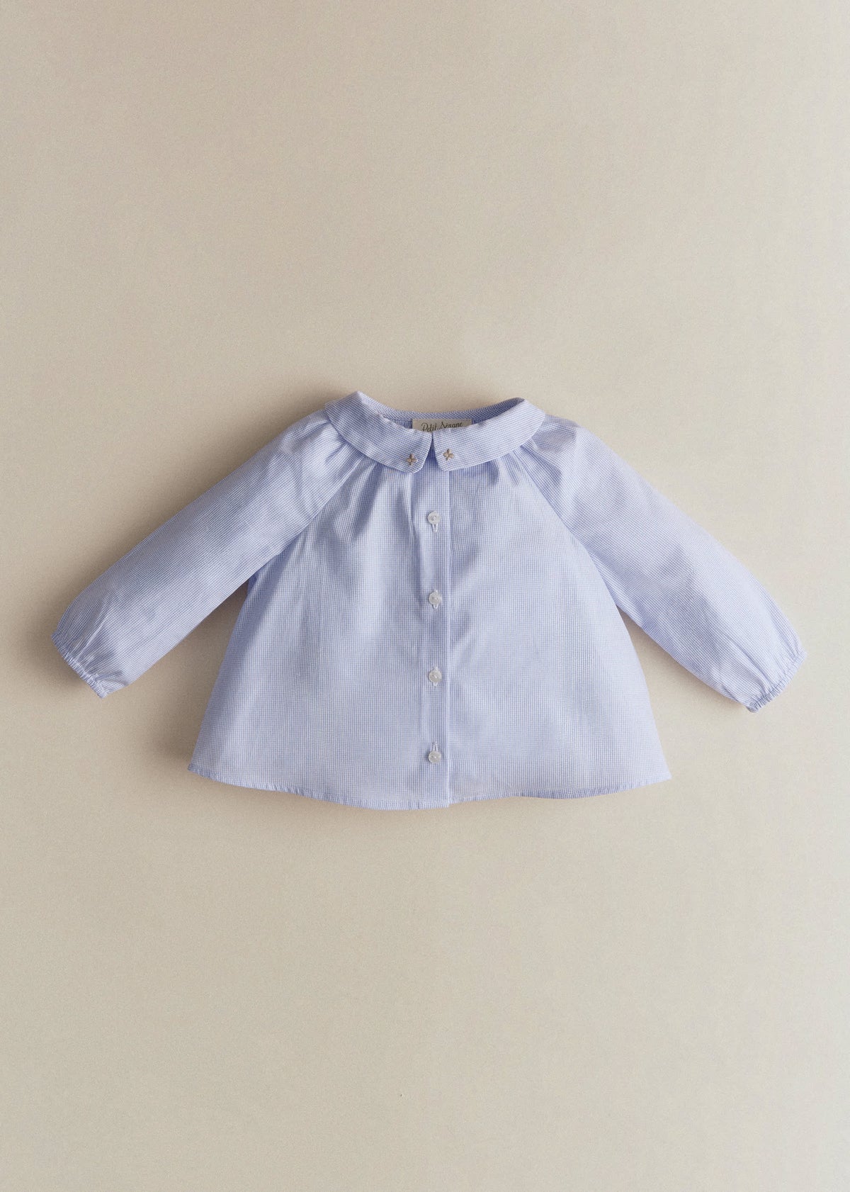 Chemise Joanne - Mini Carreau Bleu