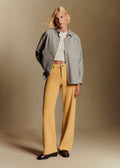 Pantalon Le Wide Leg - Velours Paille