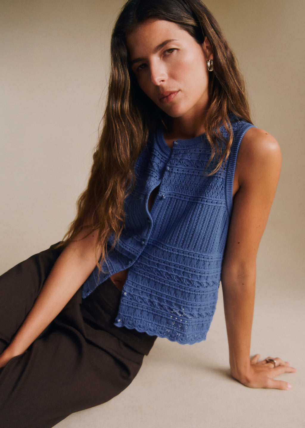 Gilet Davy - Bleu