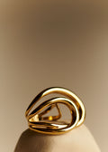 Bague Gina - Doré