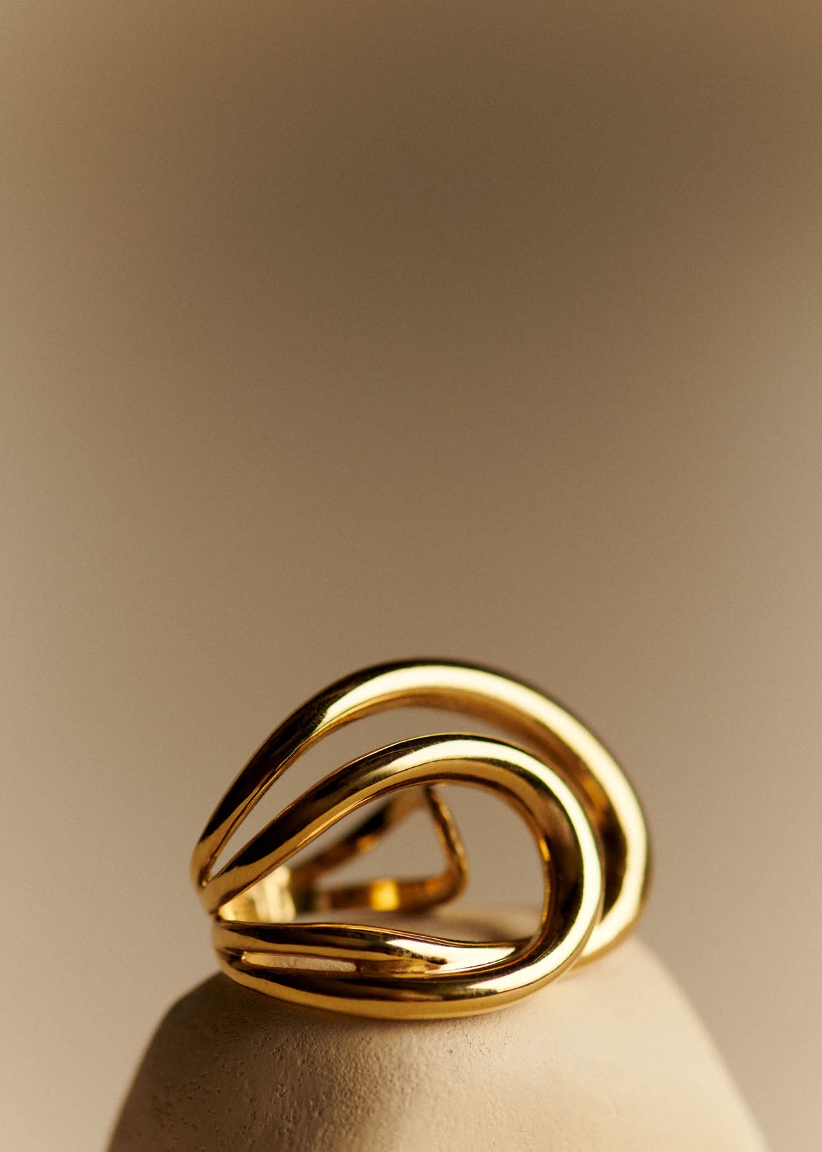 Bague Gina - Doré