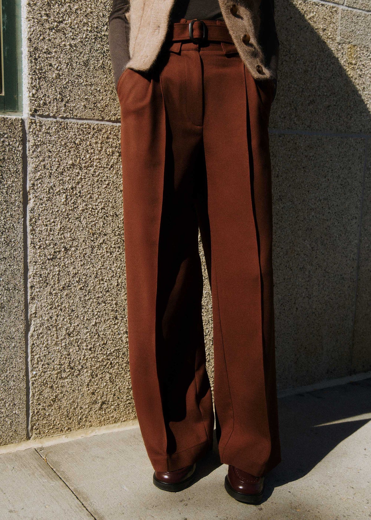 Pantalon ZEONE - Chocolat