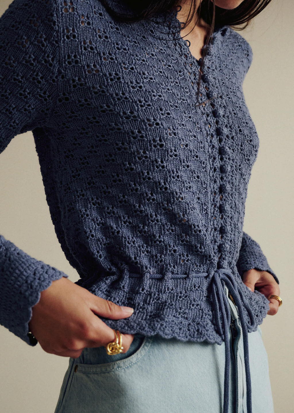 Gilet Martie - Bleu Mineral