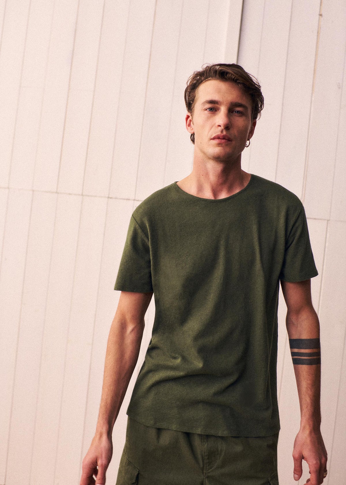 T-Shirt Martin - Kaki Foncé