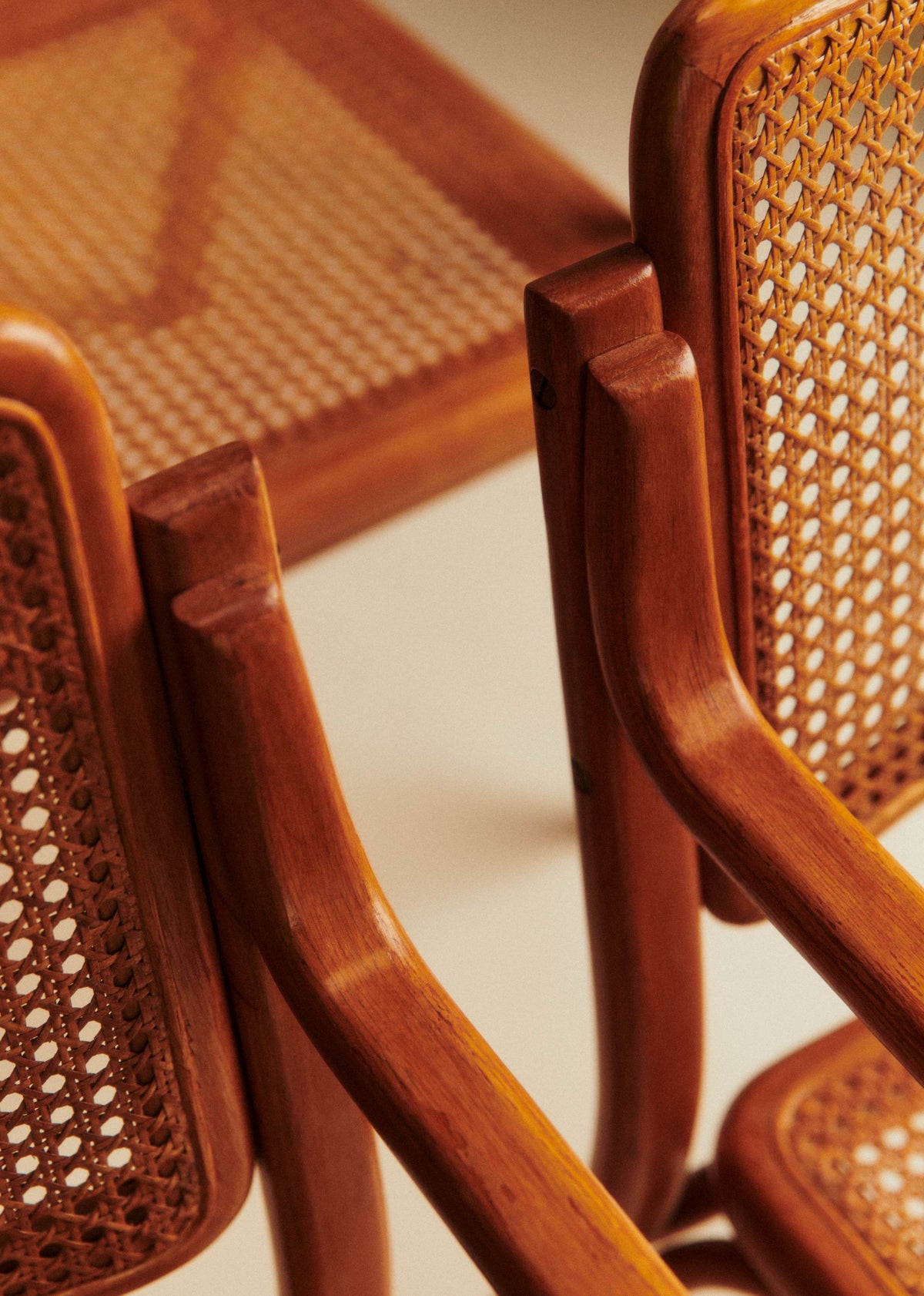 Lot de 4 chaises Thonet - Cannage