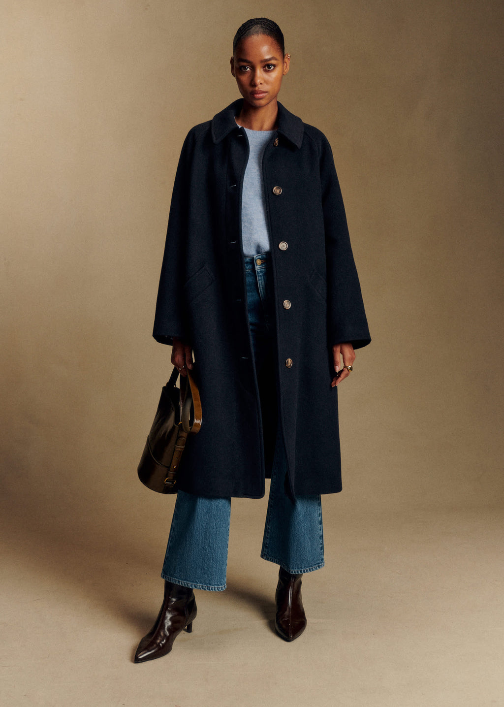 Manteau Clyde - Marine