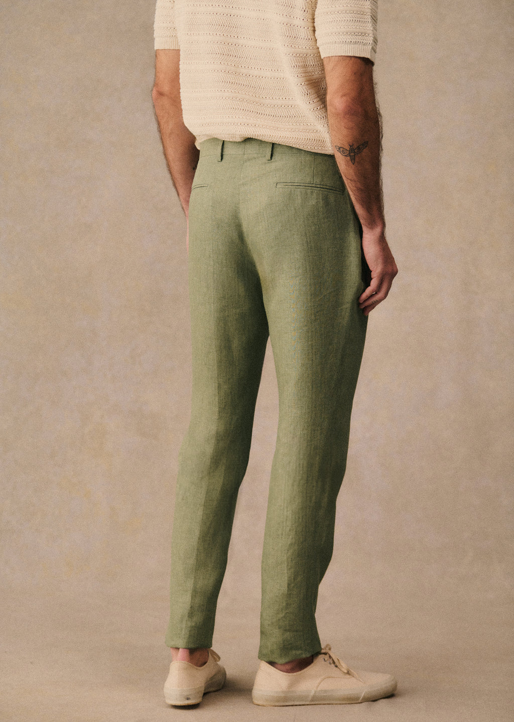 Pantalon Deon - Vert Chiné