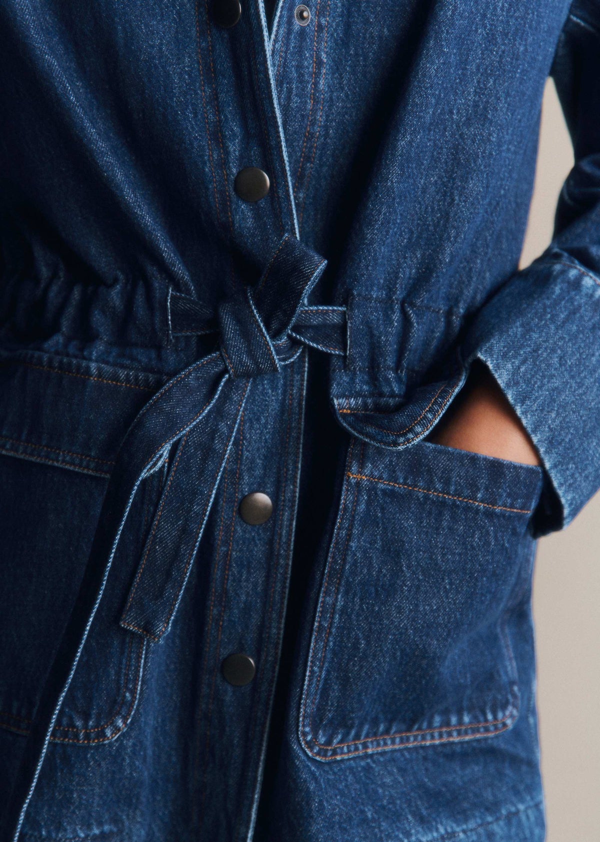 Veste Manolia - Bleu Denim Foncé