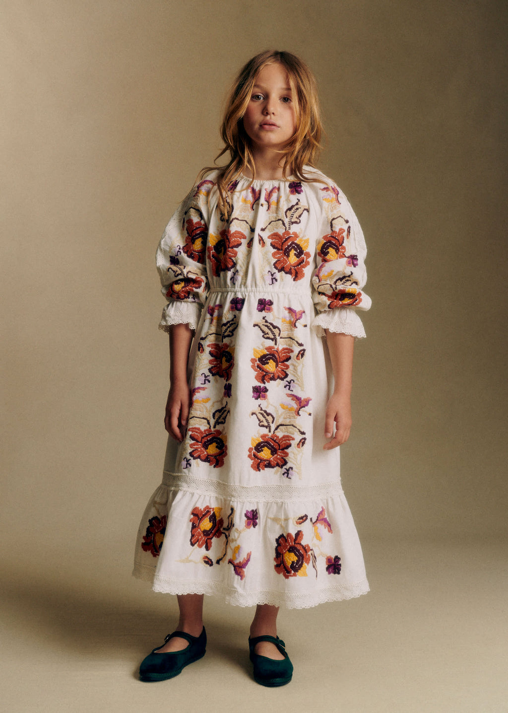 Robe Cindy - Aquarelle Multico