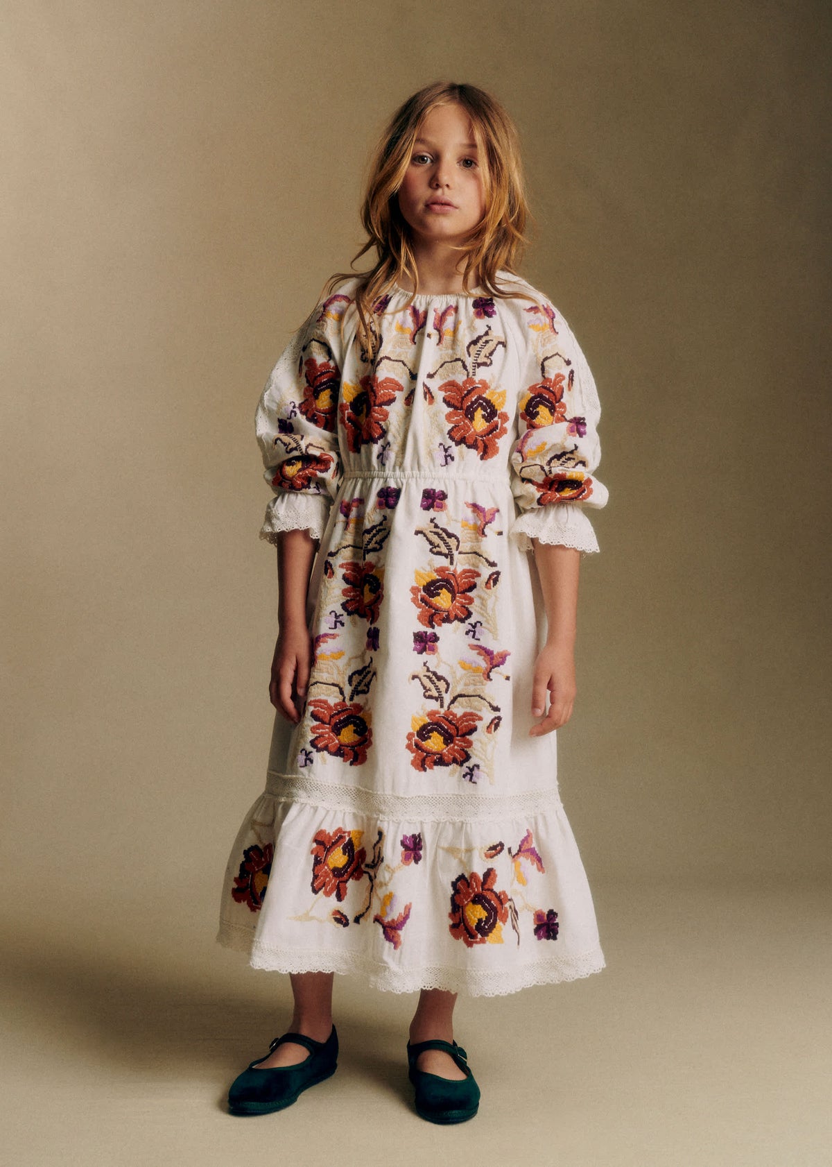 Robe Cindy - Aquarelle Multico