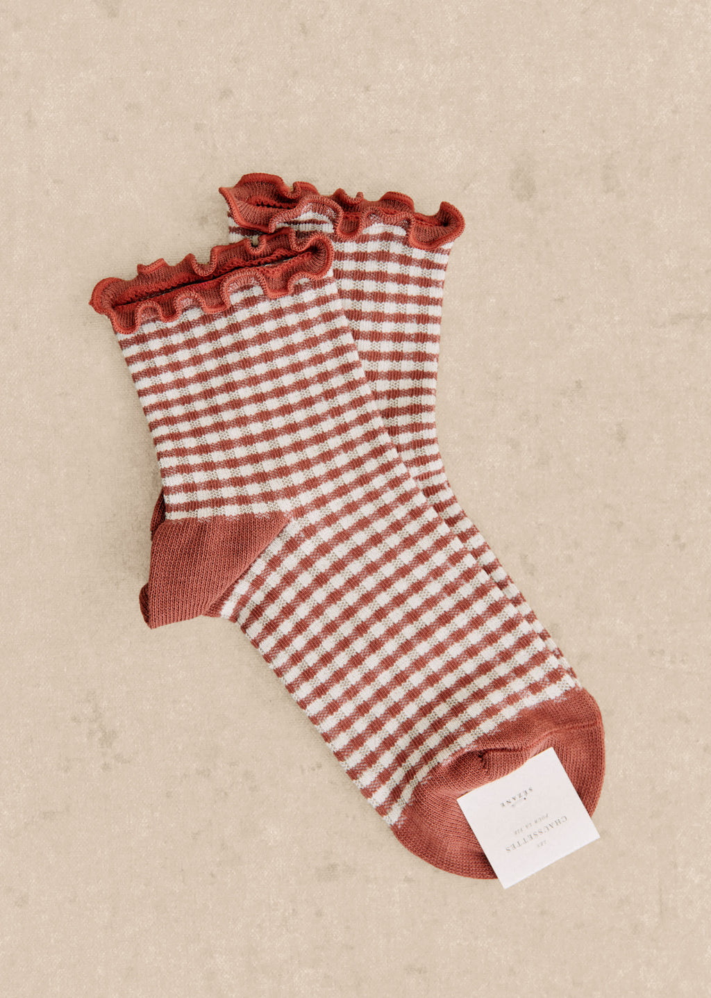 Chaussettes Vichy - Tomette