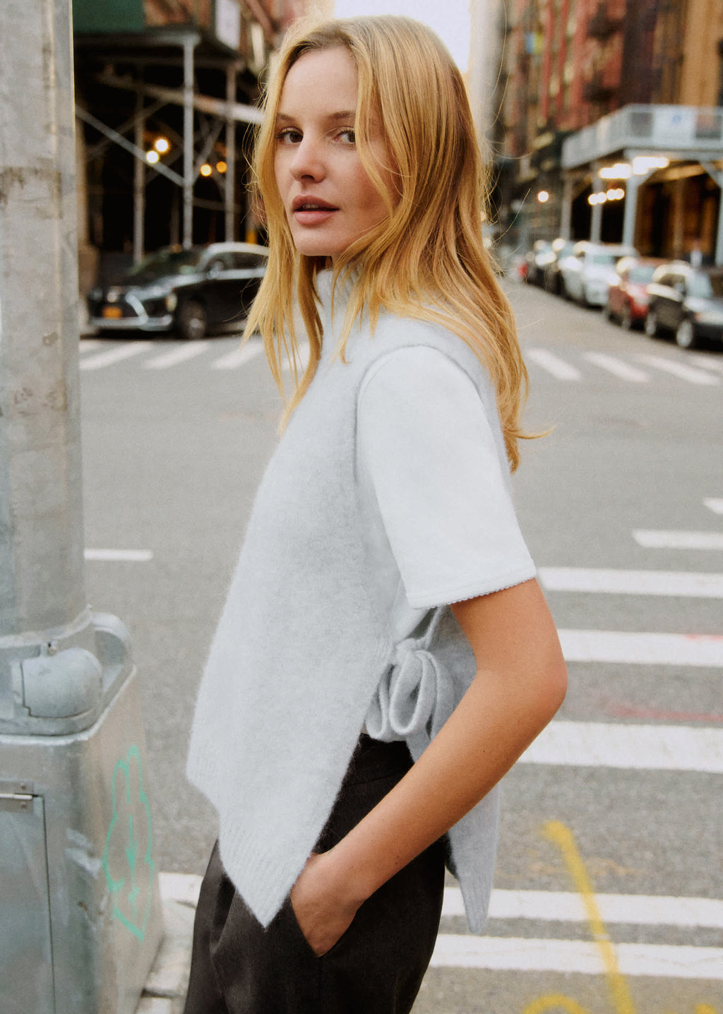 Pull Axel - Gris Chiné Perle