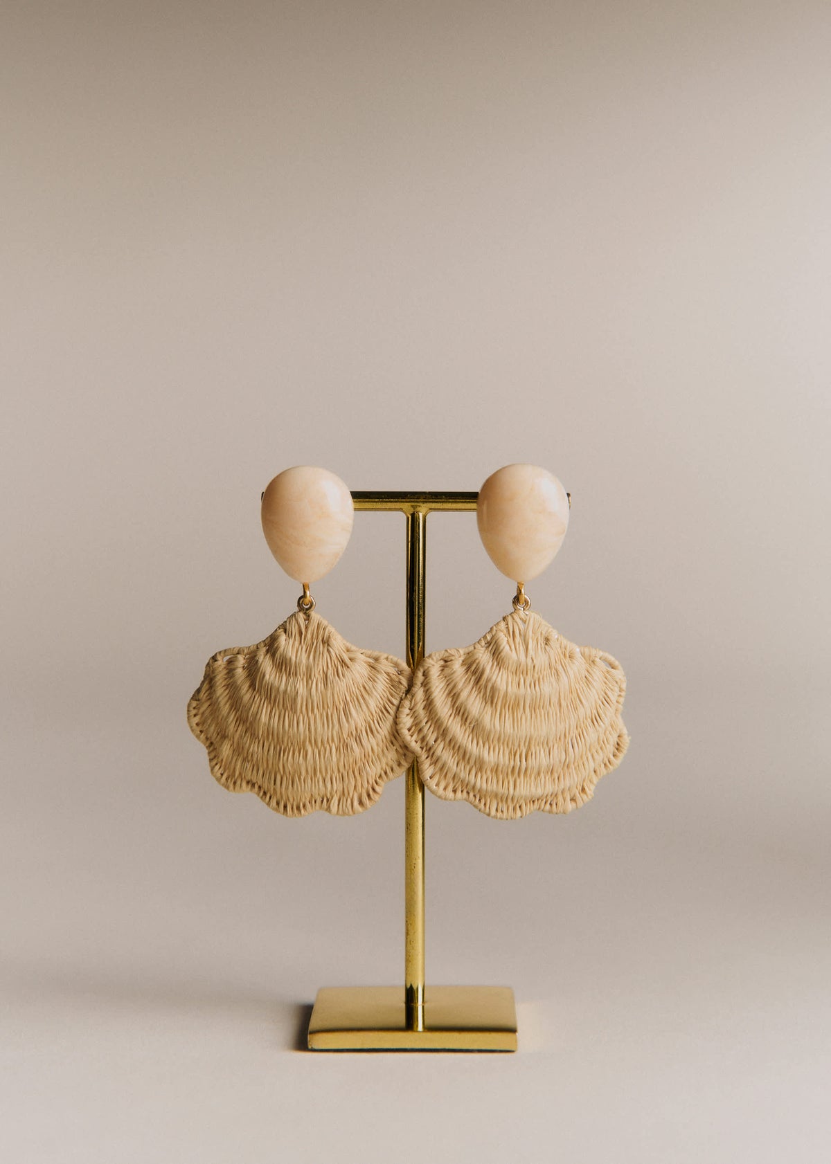 Boucles d'oreilles Valeria - Naturel