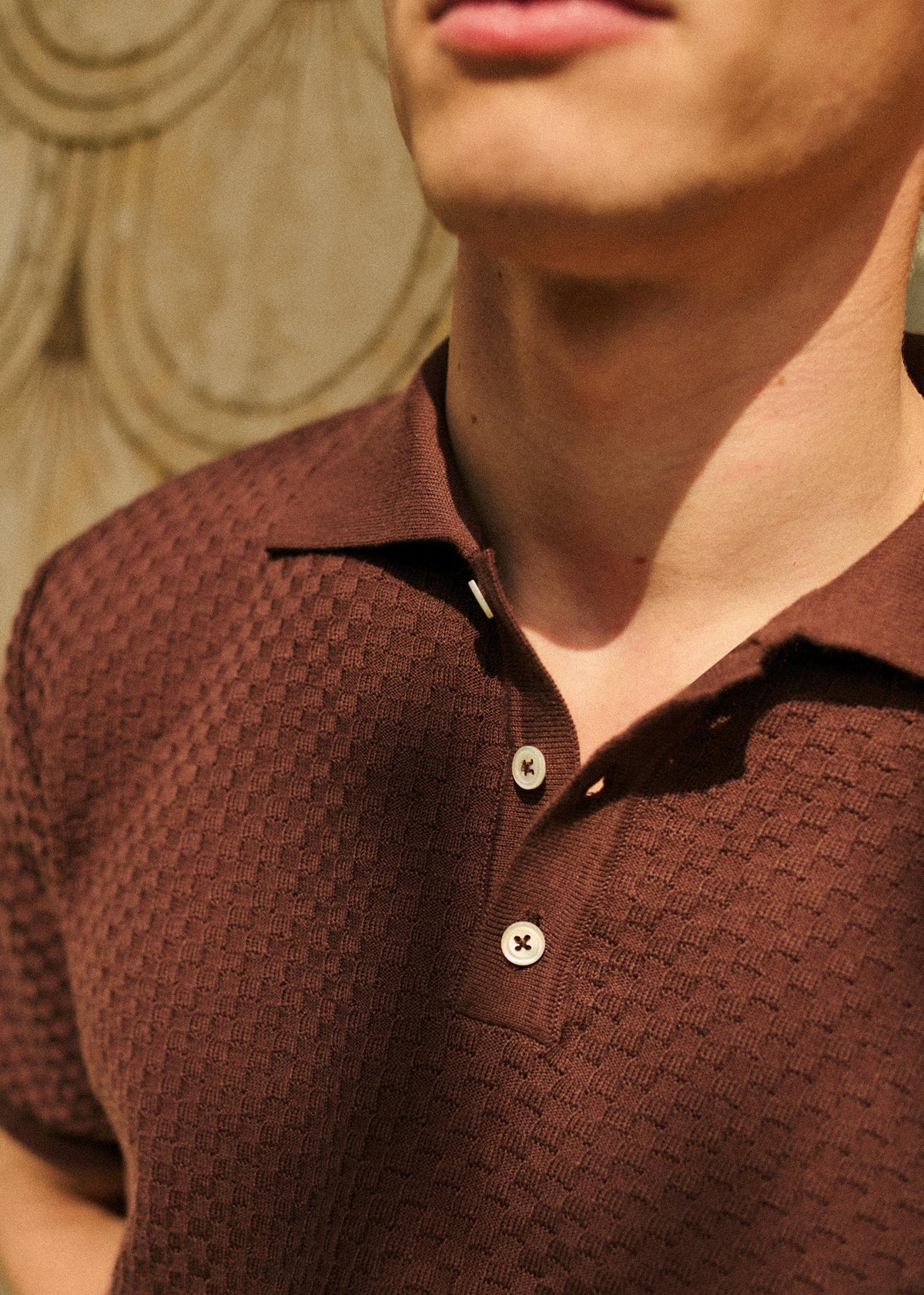 Polo Maille Marnil - Marron