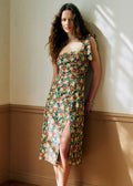 Robe Dorotha - Imprimé Alicante Bleu