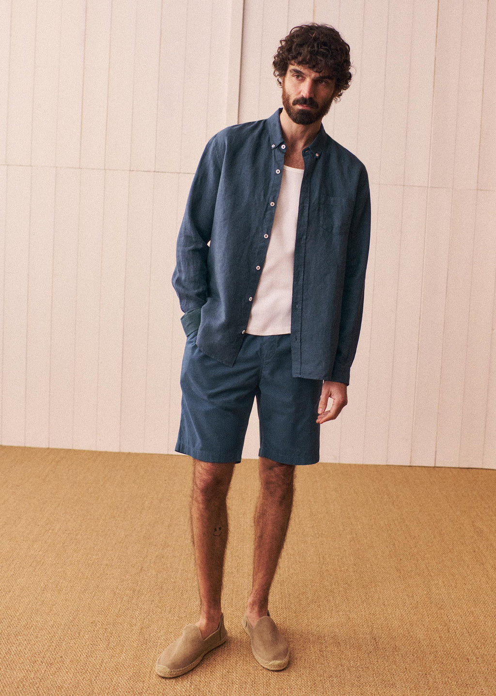 Chemise Charlie Lin - Bleu Nuit