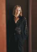 Chemise Hillis - Rayures Transparentes Noir