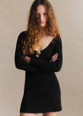 Robe Floriane - Noir