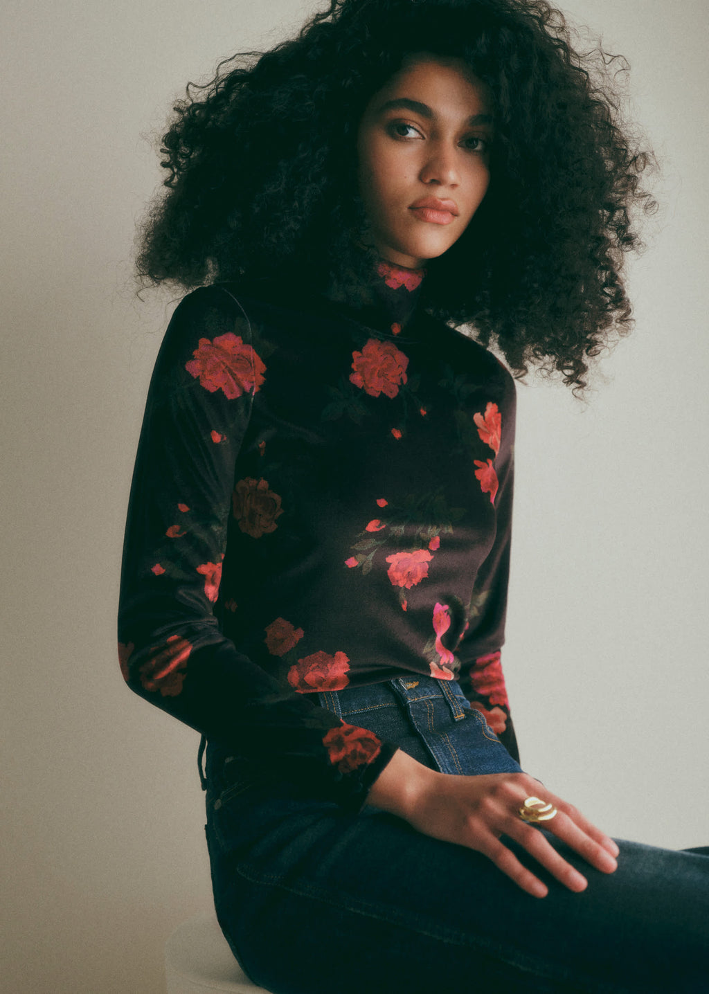 Blouse Omaya - Imprimé Nonna