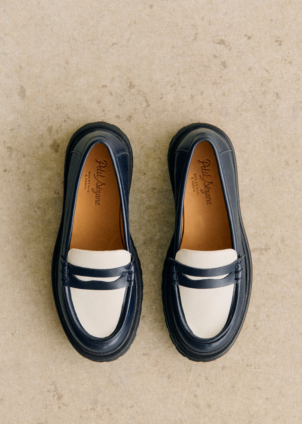 Mocassins Albane - Marine Multi