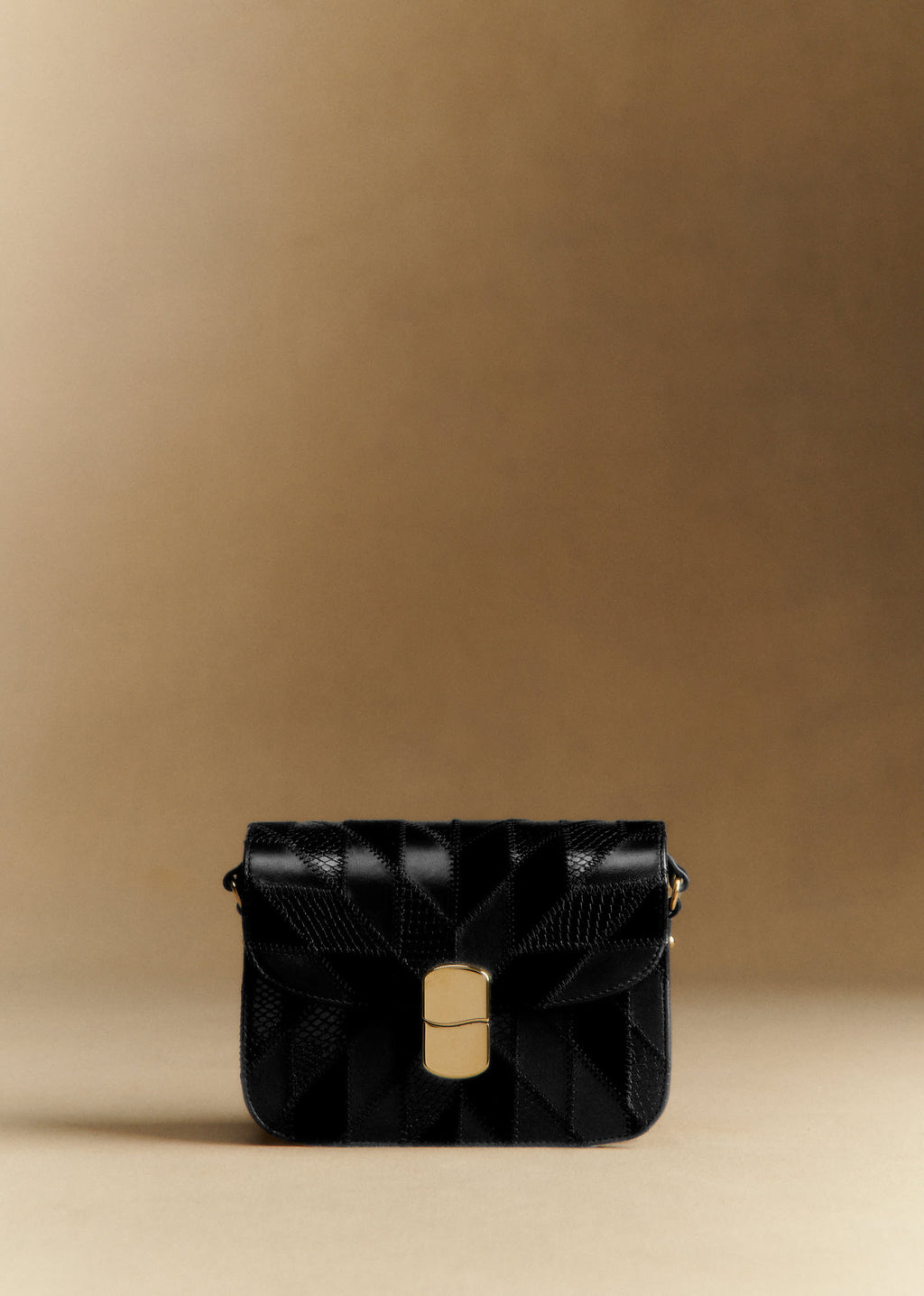 Sac Mini Milo Classique - Noir Patchwork Multi