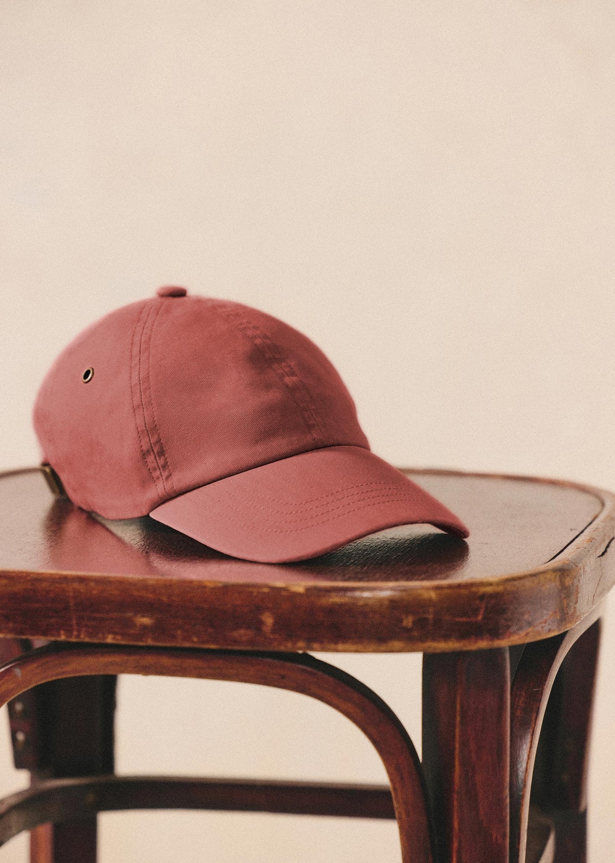 Casquette Haden - Rouge Délavé