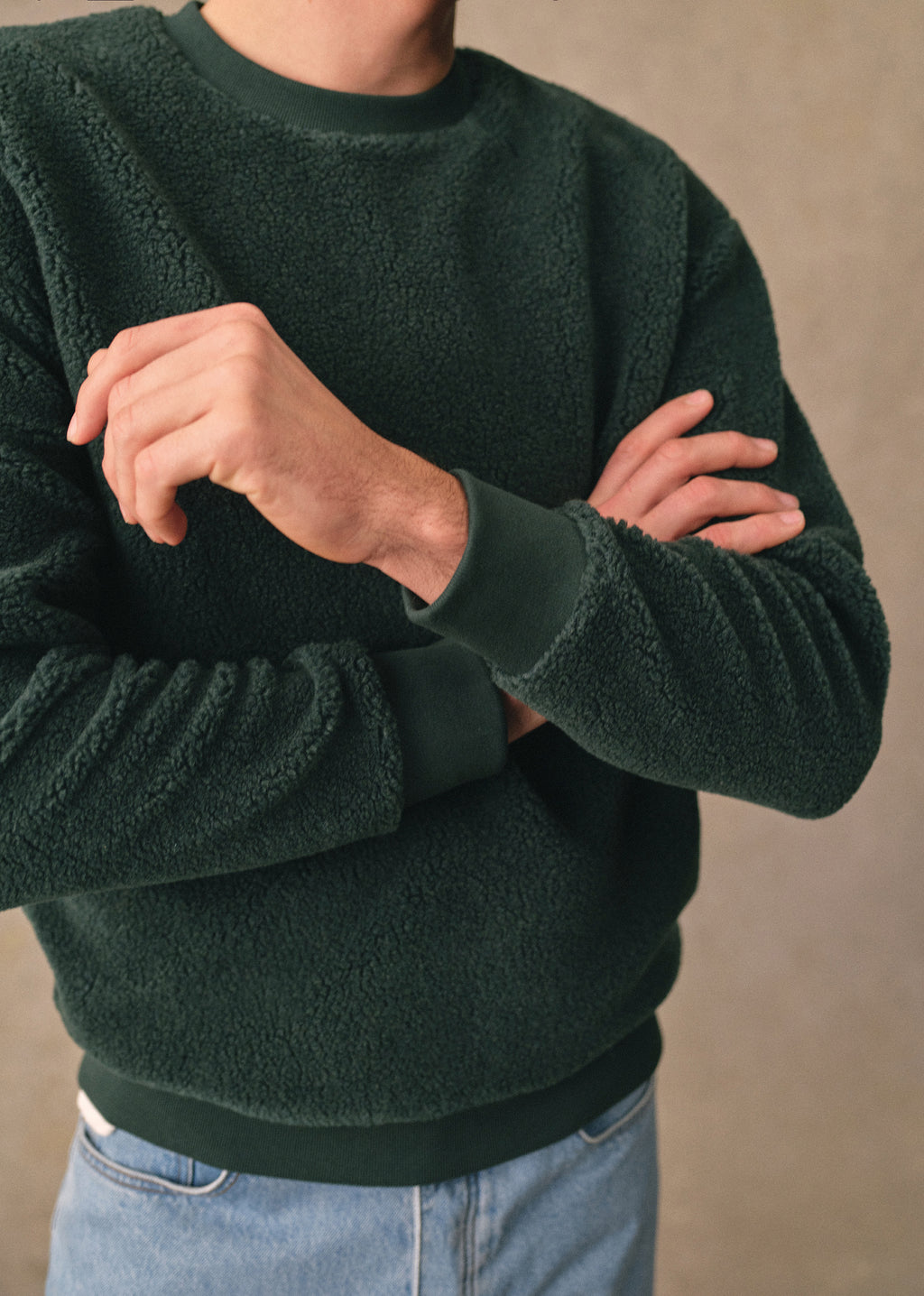 Sweatshirt Folly - Vert