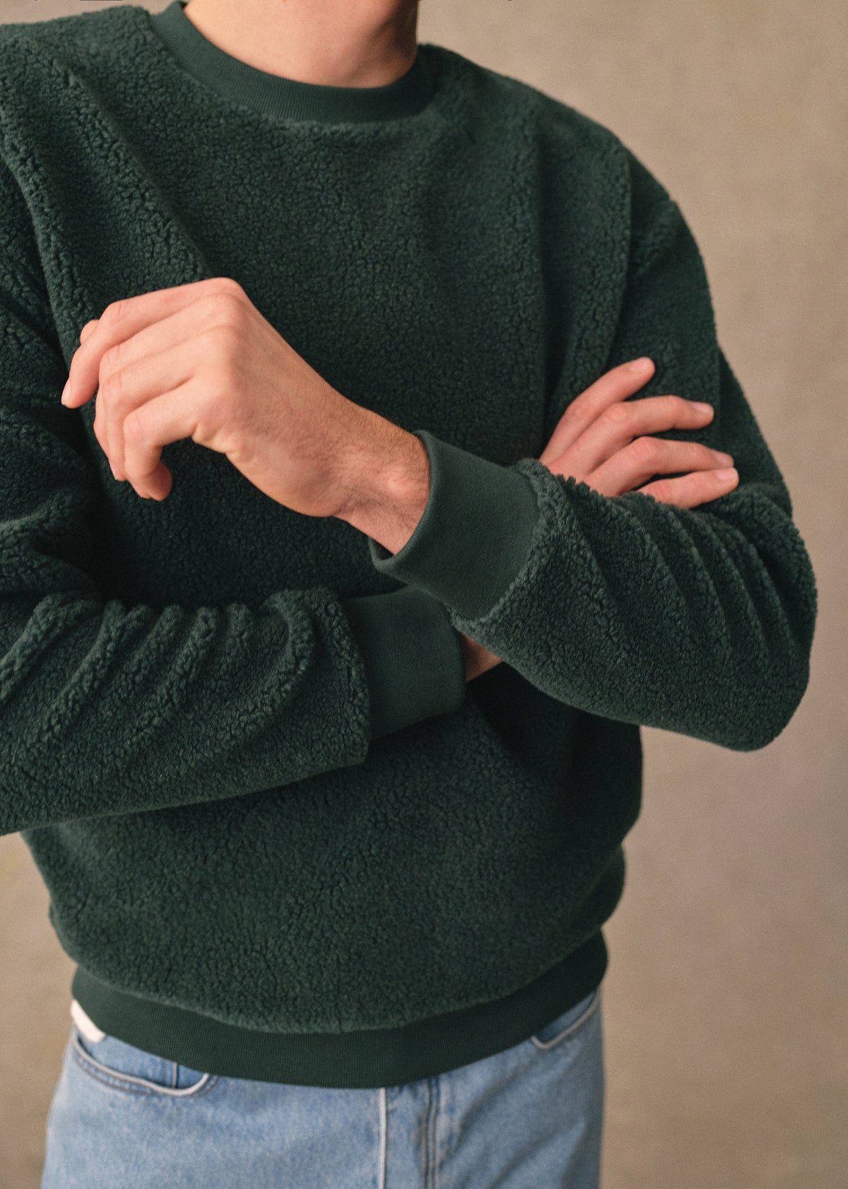 Sweatshirt Folly - Vert