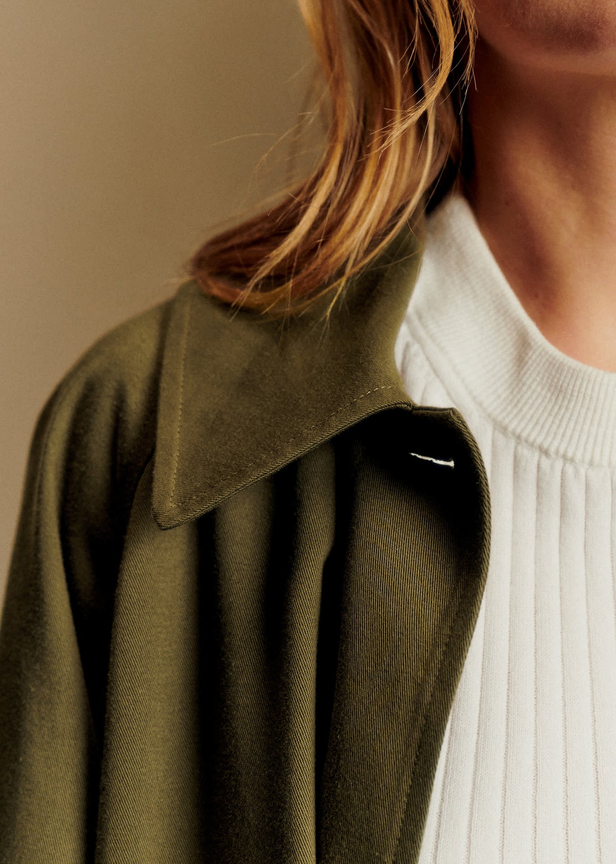 Manteau Clyde - Kaki Foncé