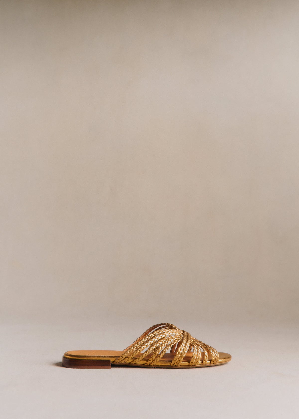 Mules Low Paola - Doré Tressé