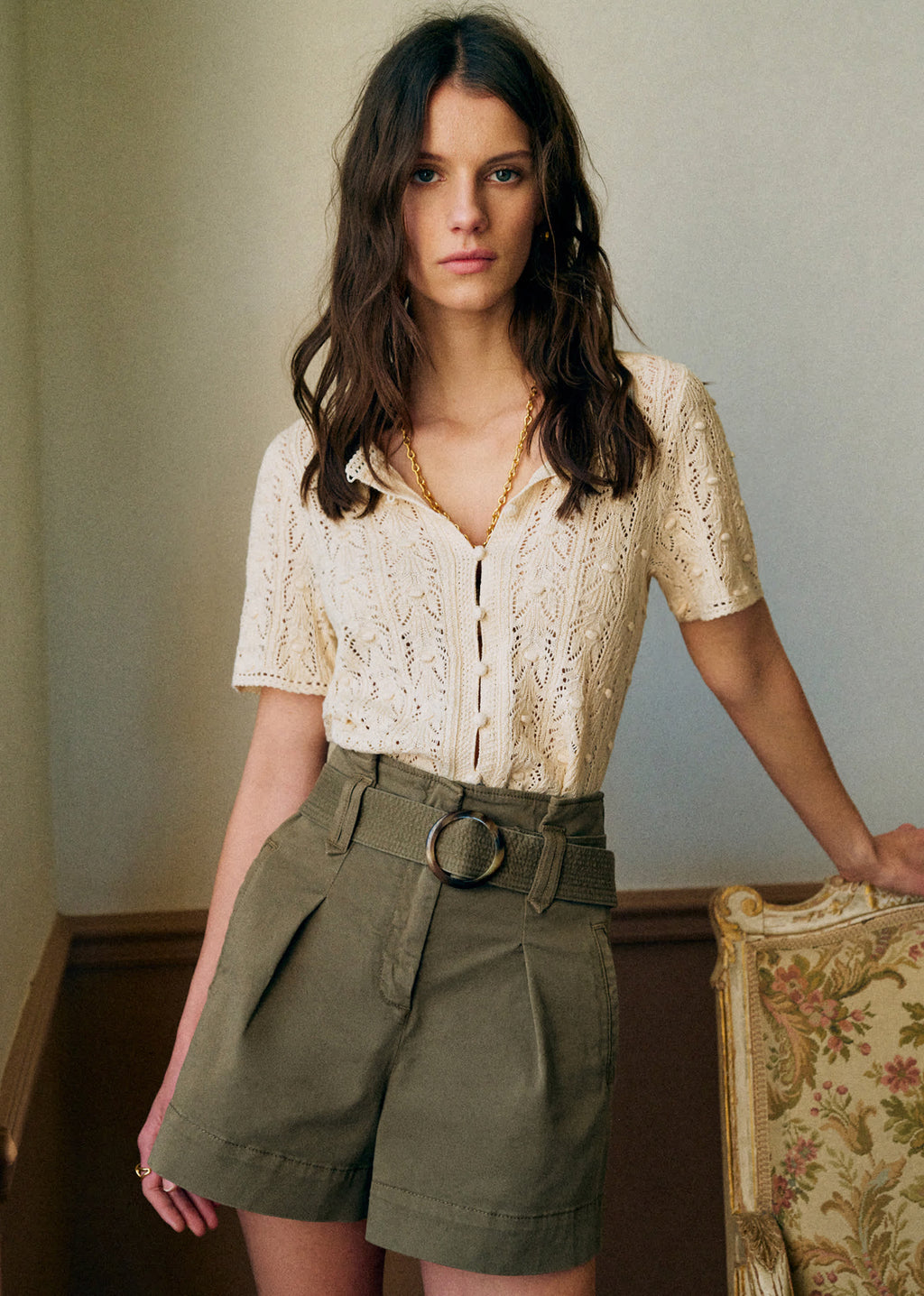Short New Rome - Kaki