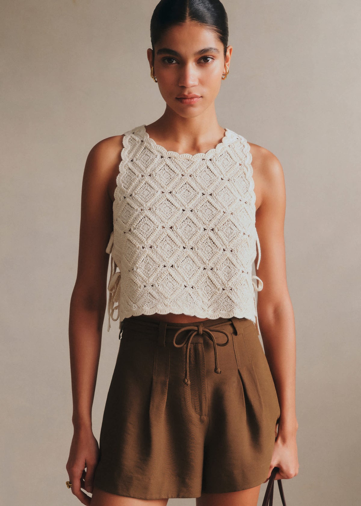 Blouse Jacopo - Guipure Unie Ecru