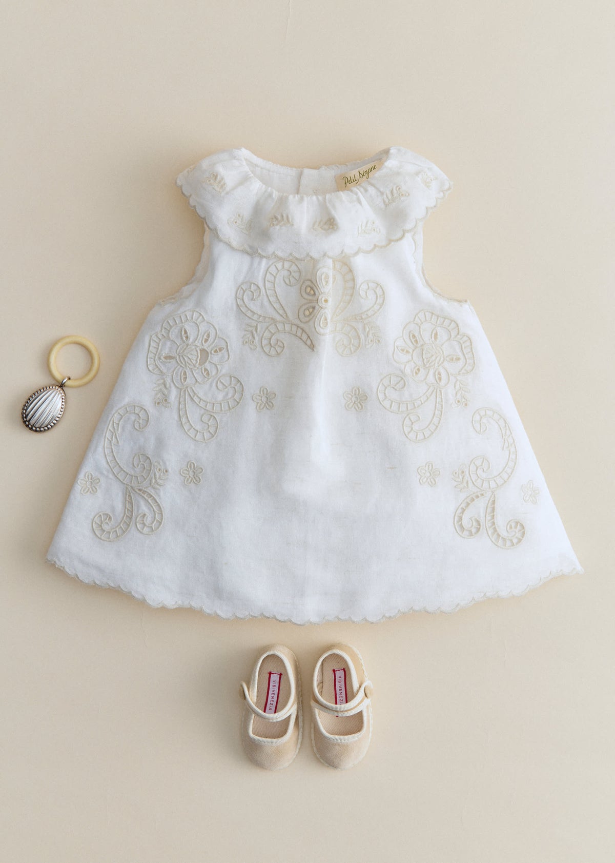 Robe Carmen - Ecru
