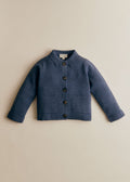 Gilet Betty - Bleu Chiné