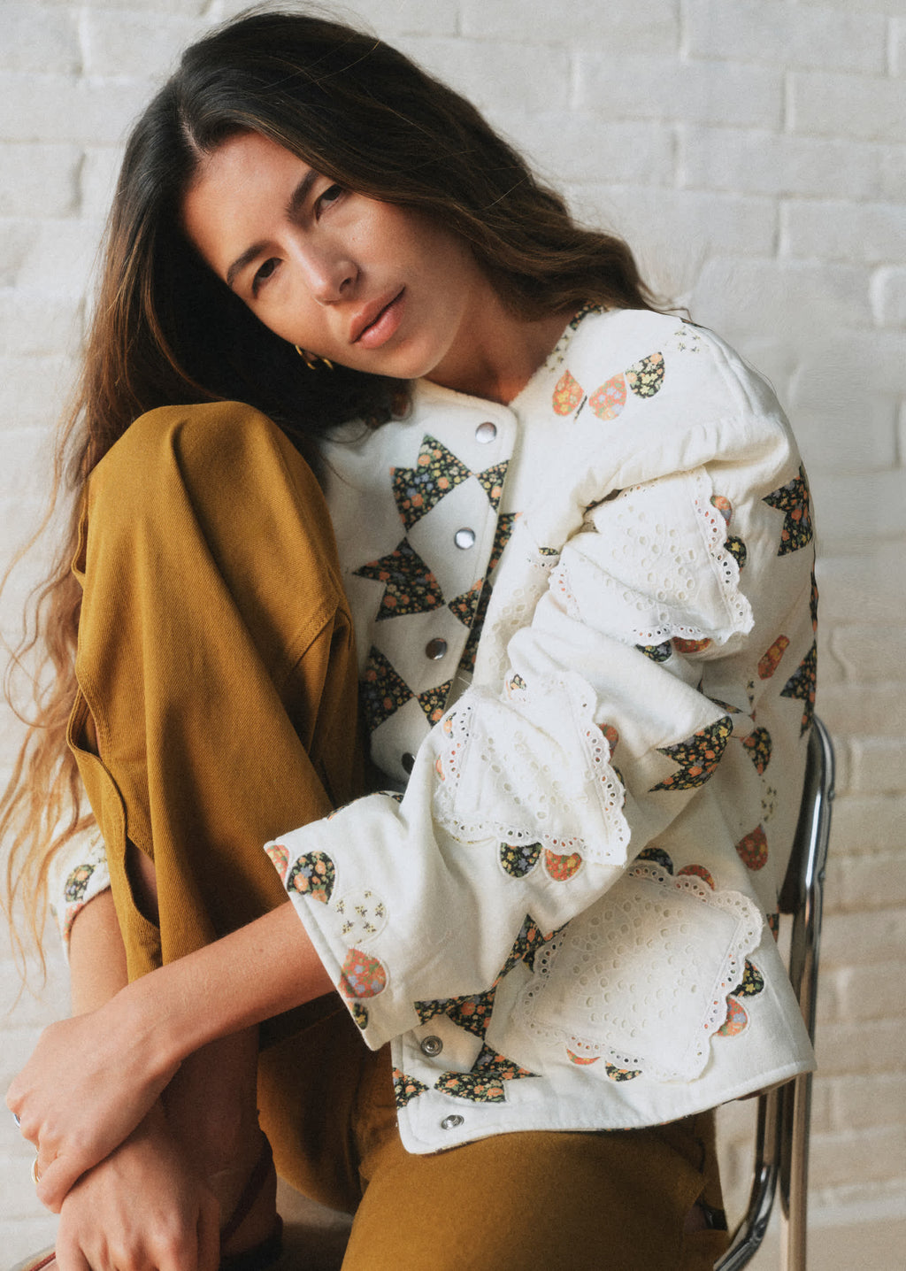 Veste Dakoty - Sézane x SEA NY - Patchwork Signature