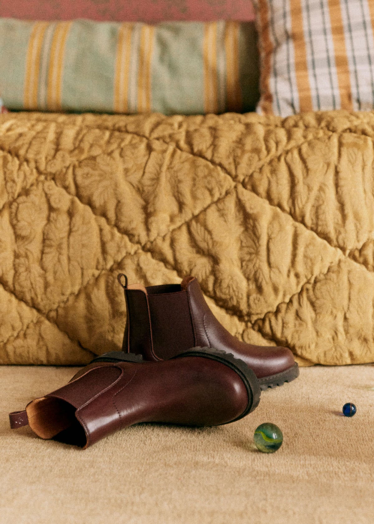 Bottines Charlie - Chocolat Lisse