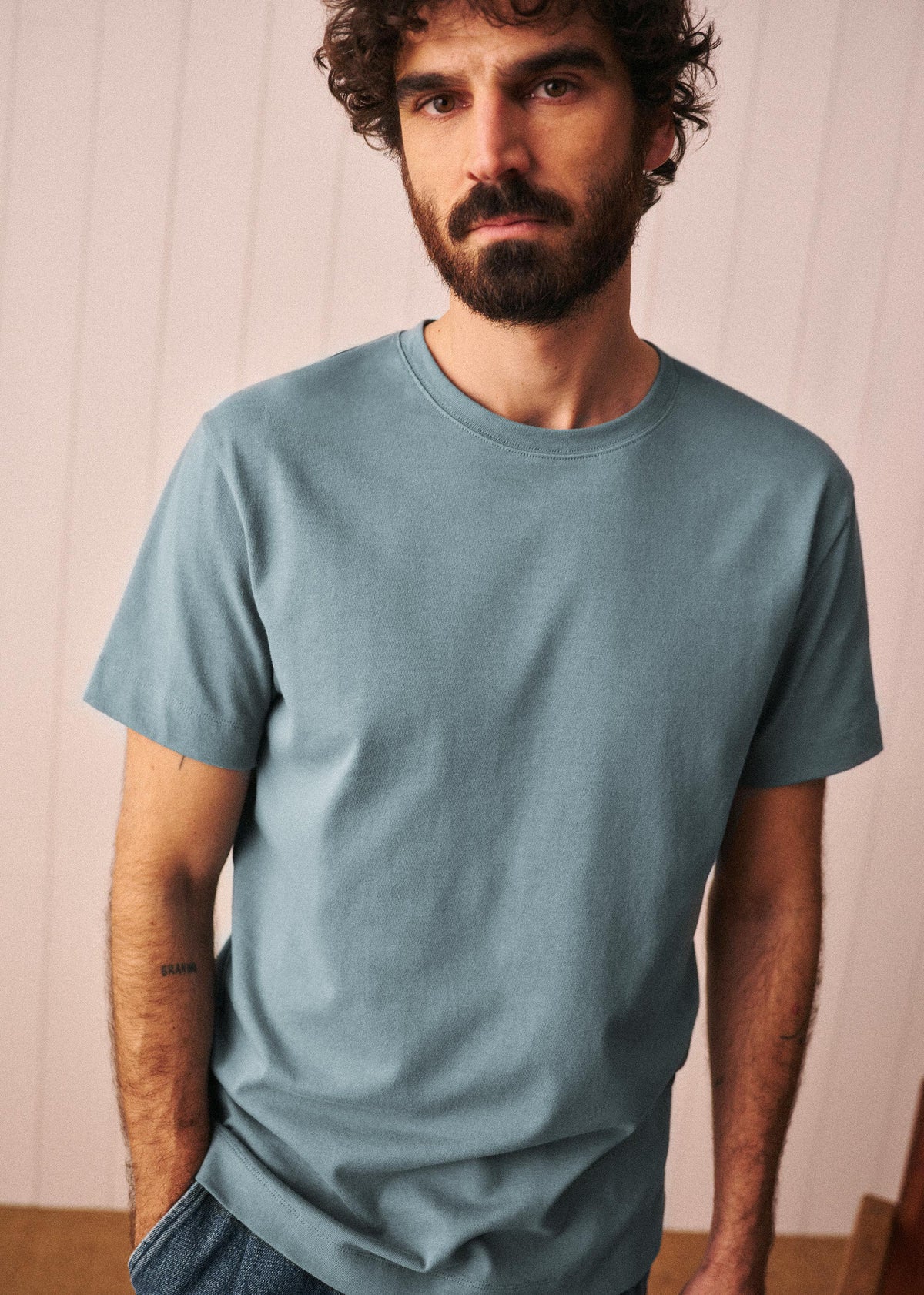 T-Shirt Kenneth - Bleu