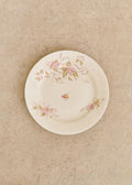Assiettes Anciennes, Fleurs anglaises - Lot de 4 assiettes plates - Décor n°7
