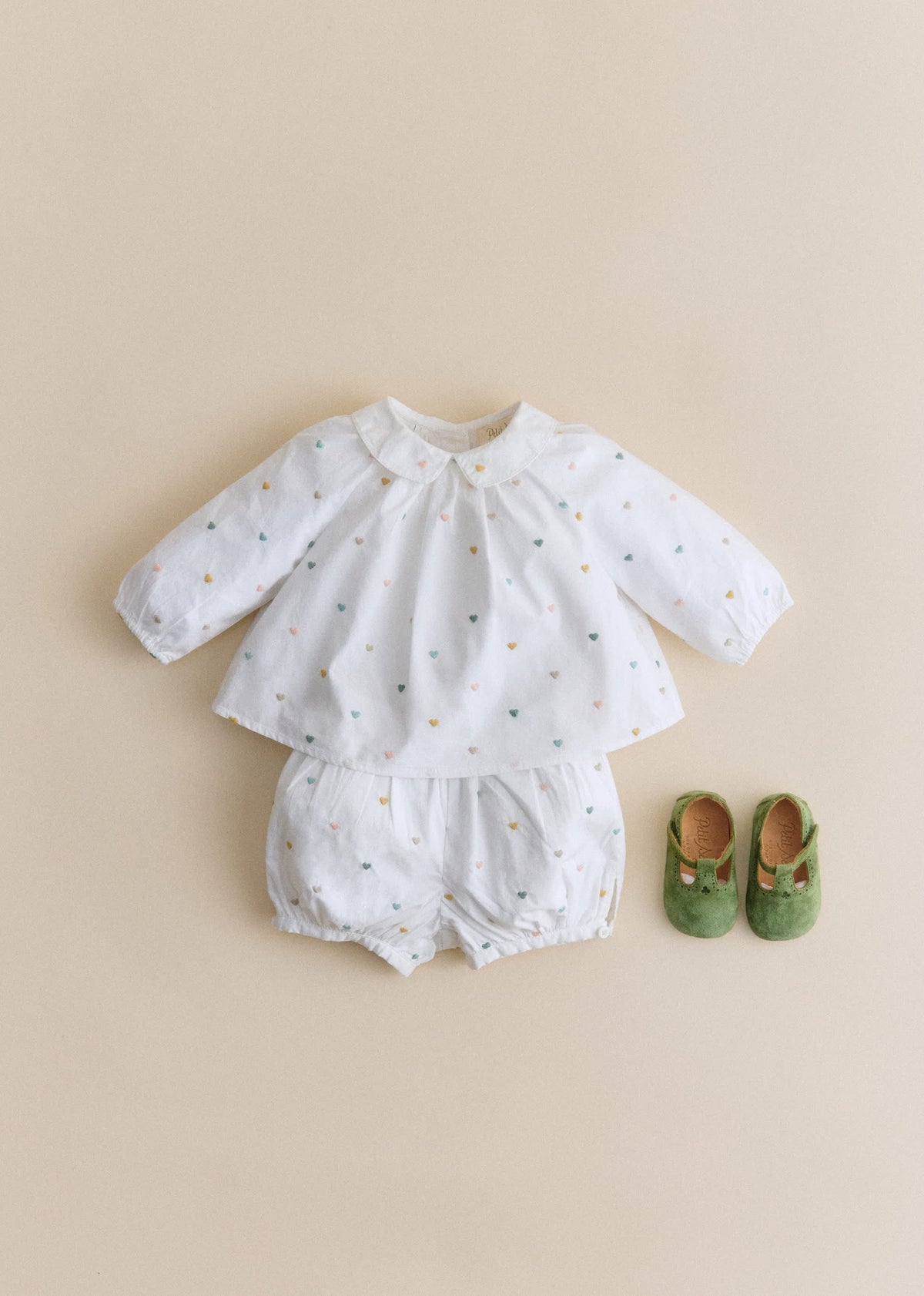 Blouse Lilou - Blanc / Broderies Multico