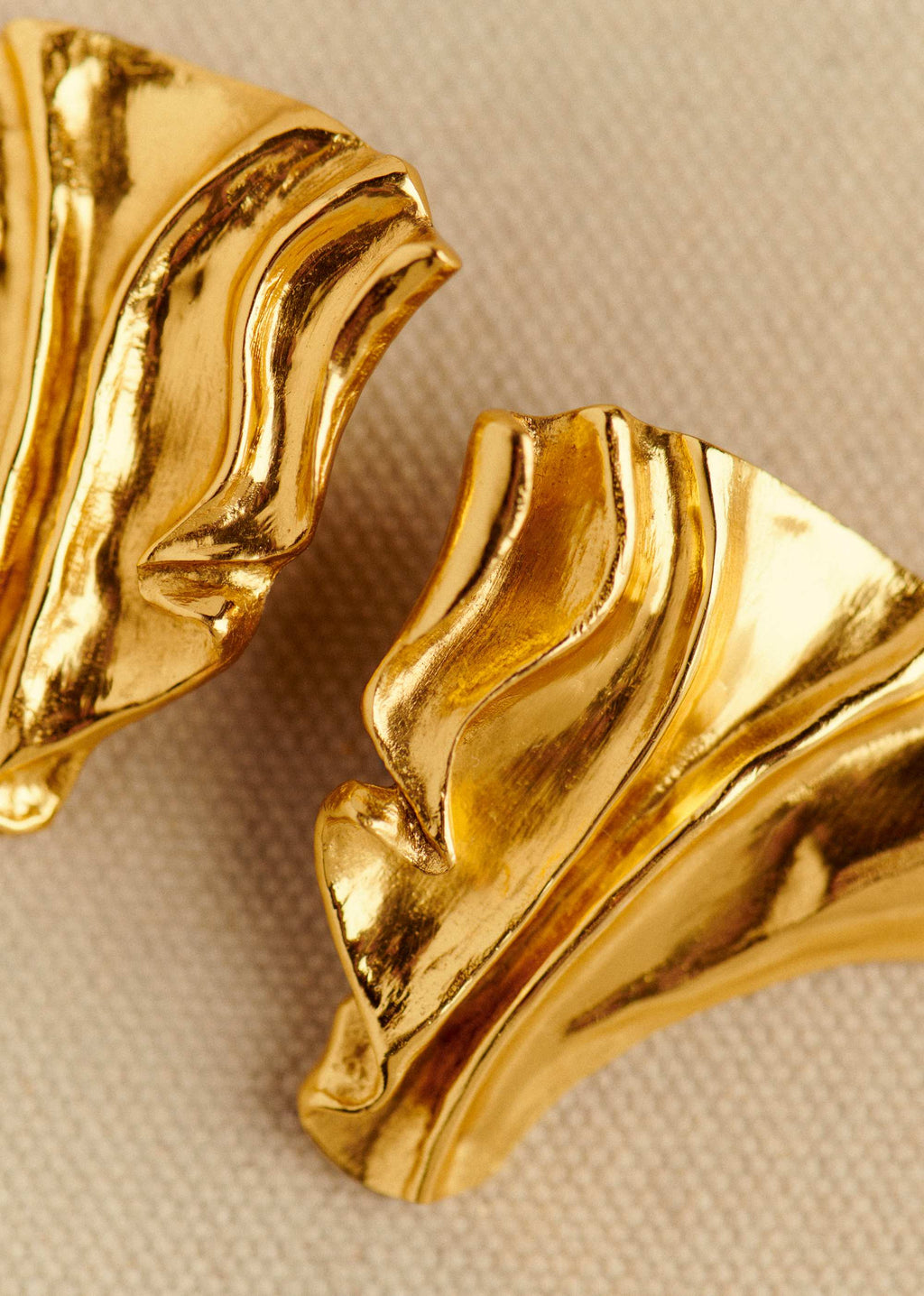 Boucles d'oreilles Nora - Doré