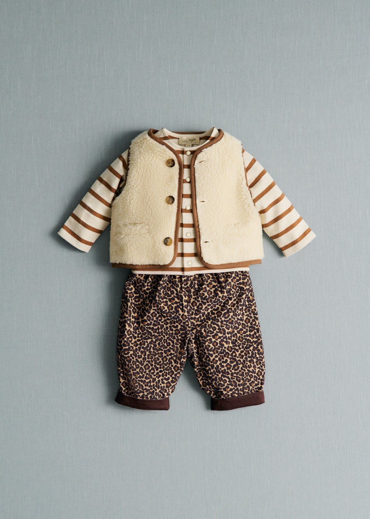 Pantalon Edgar - Léopard Beige