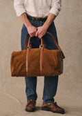 Sac Weekender Larkins - Daim Camel
