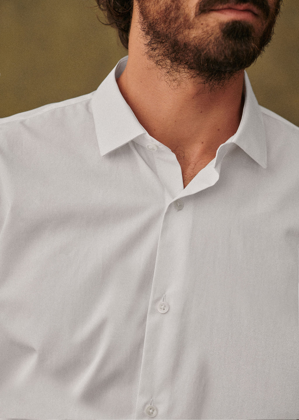 Chemise Allen Popeline - Blanc