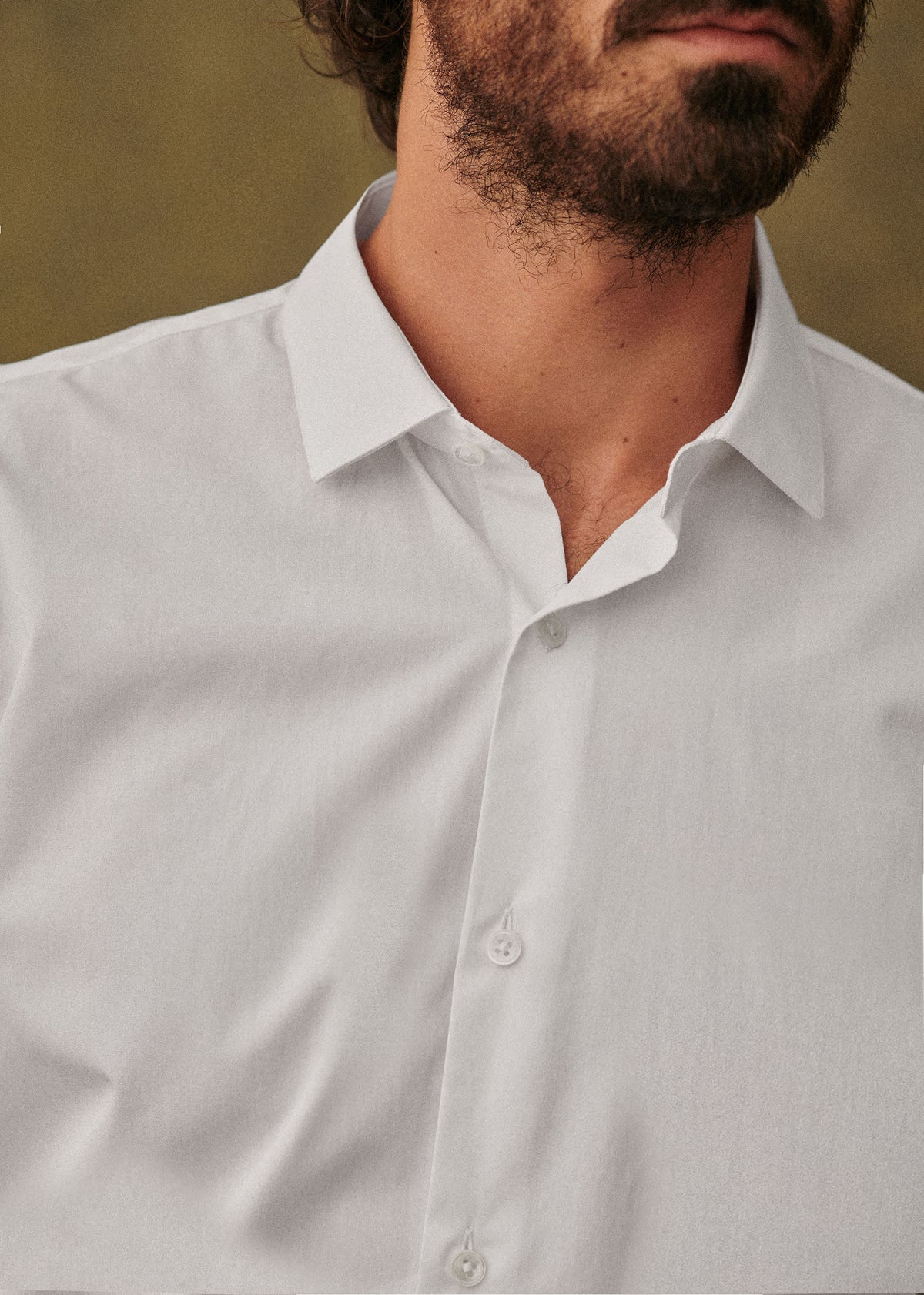 Chemise Allen Popeline - Blanc
