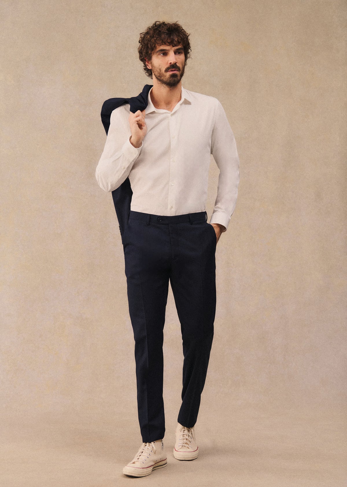 Chemise Allen Pinpoint - Blanc