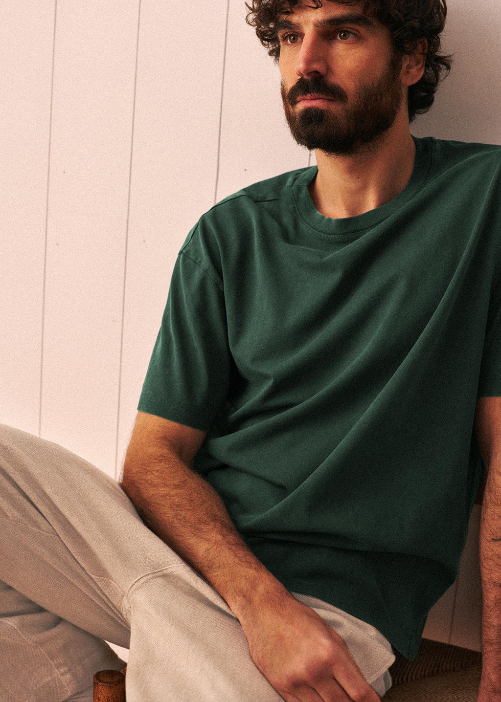 T-Shirt Mardel - Vert Sapin Délavé